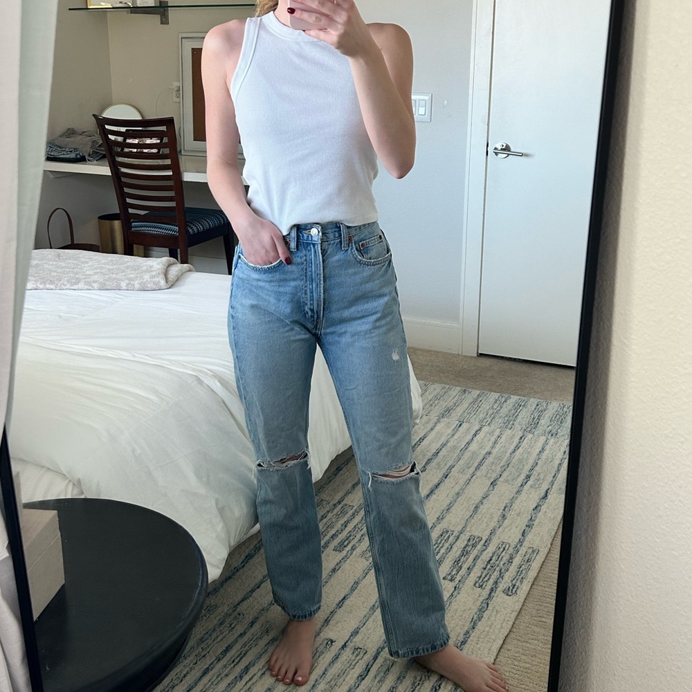 Zara straight leg Jean